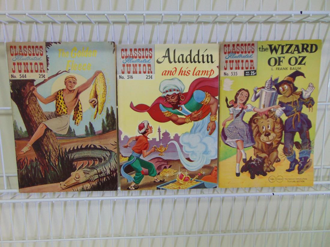 Lot of Three Classics Illustrated Jr Comics (1 of 1)