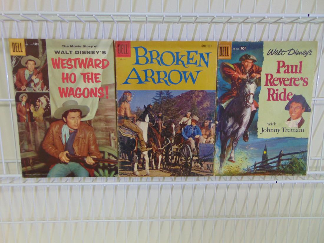 Lot of Three Vintage Dell Comics (1 of 1)