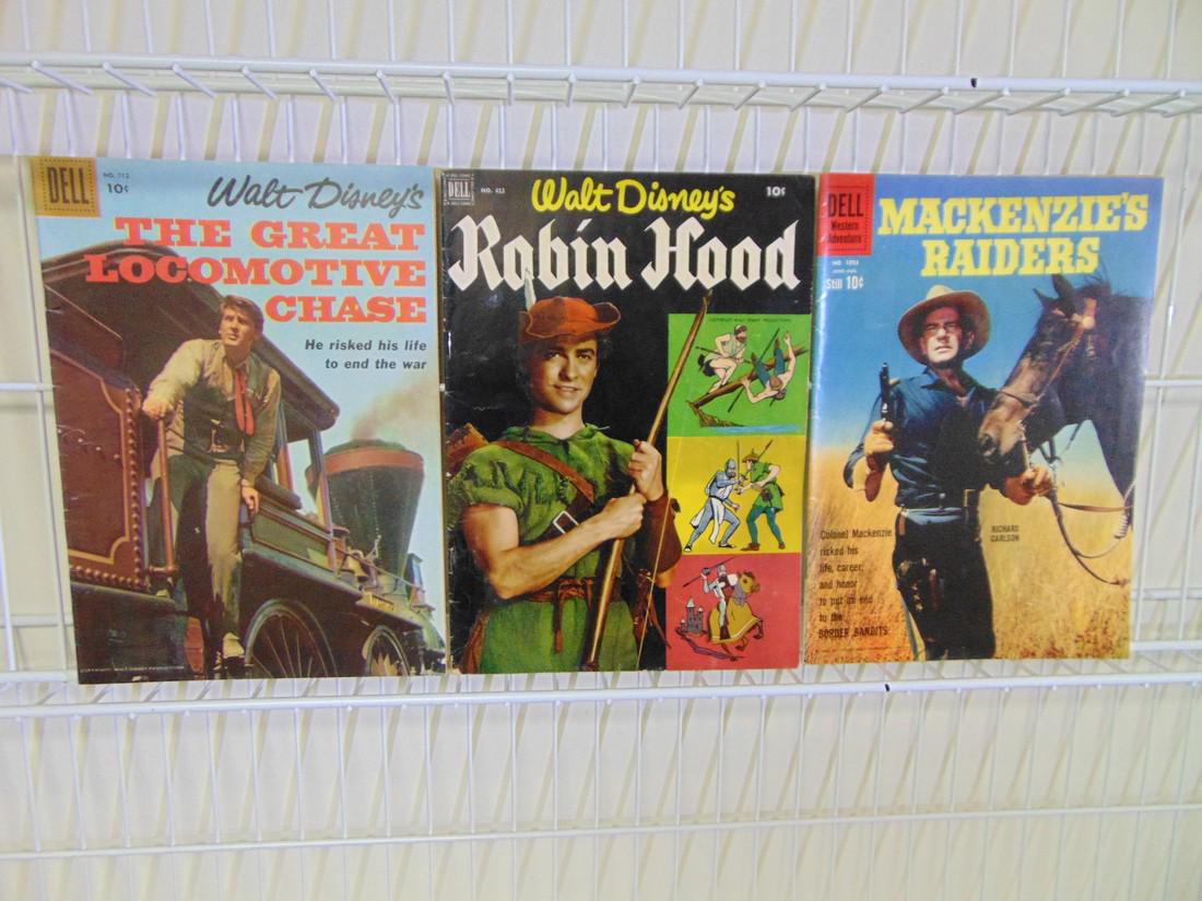 Lot of Three Vintage Dell Comics (1 of 1)