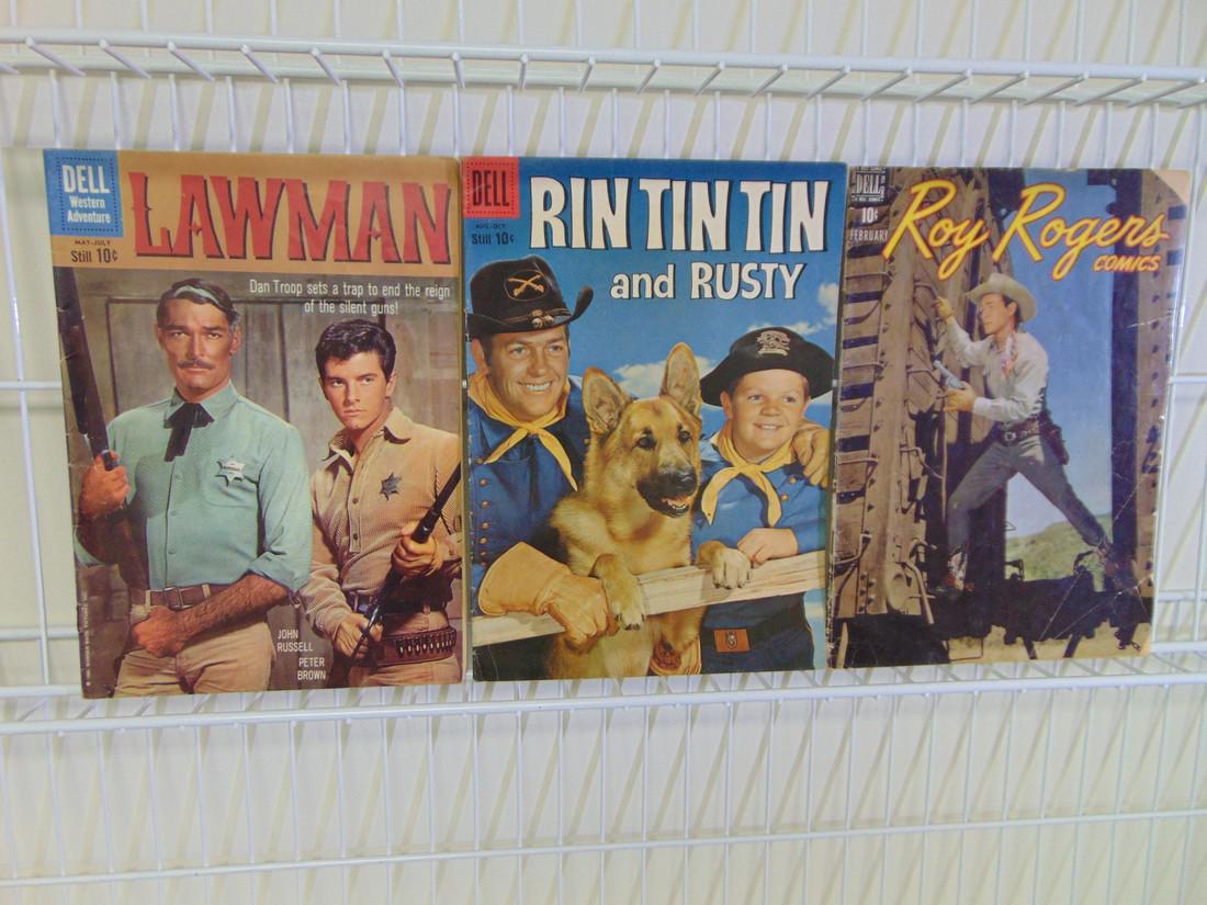 Lot of Three Vintage Dell Western Comics (1 of 1)