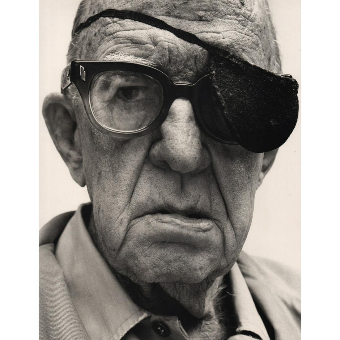 RICHARD AVEDON - John Ford, Director 1972: Artist: RICHARD AVEDON Print Title: John Ford, Director 1972 John Ford (1894–1973) was widely regarded as one of the most important and influential film-makers of his generation. Medium: Duo-tone En