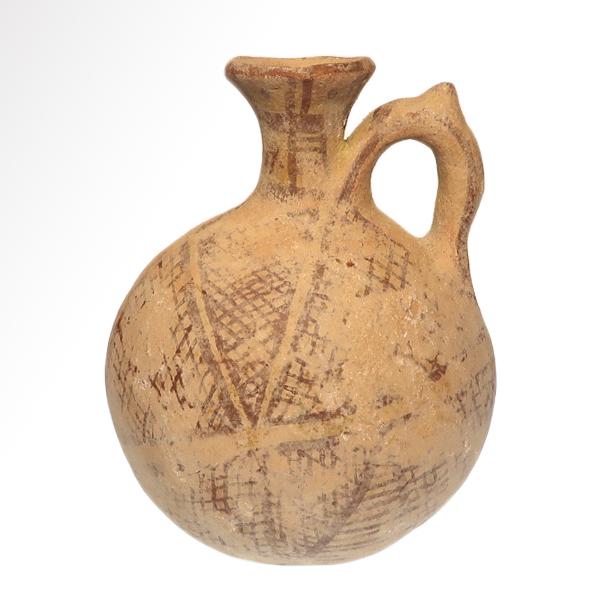 Cypriot Painted Flask, Middle Bronze Age, c. 1900-1650 (1 of 7)