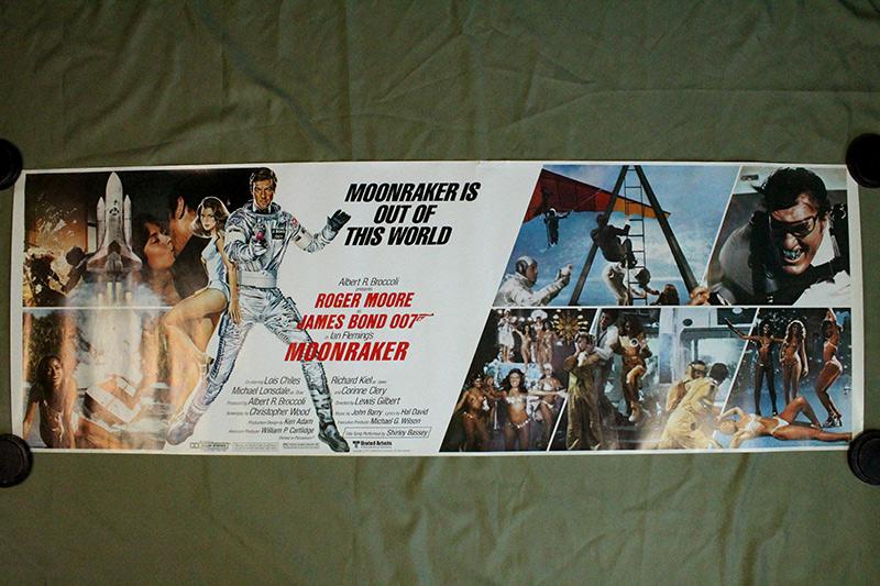 Moonraker – James Bond (1979) 20" x 60" US Movie Poster (1 of 1)
