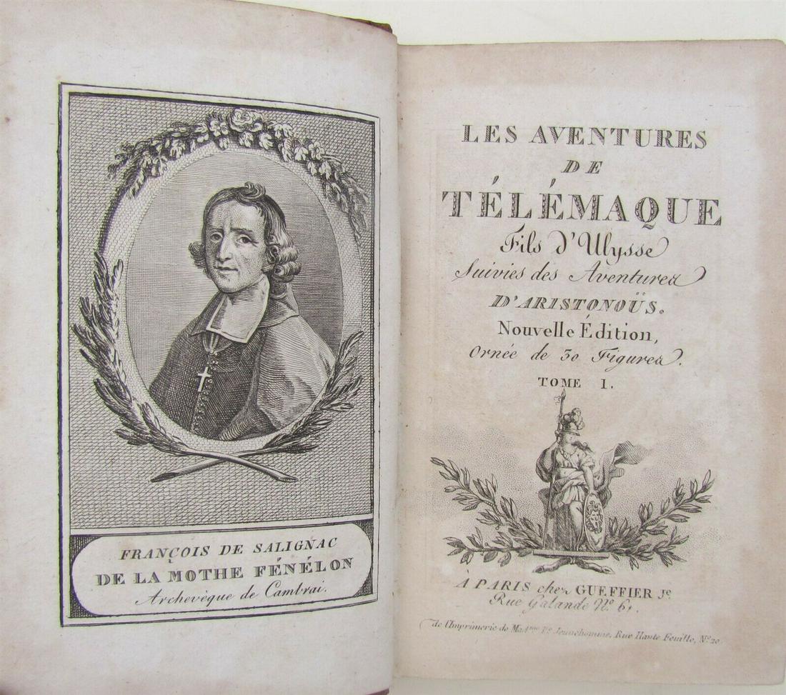 1790 TELEMAQUE ADVENTURES ILLUSTRATED FRENCH EDITION (1 of 6)