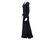 Navy Blue Vintage Givenchy Couture Gown - 3