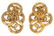 Chanel Multi-Logo Clip Earrings