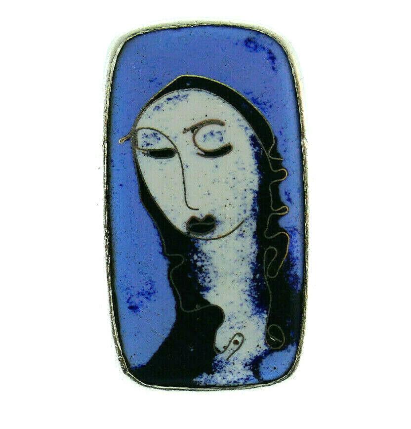 Thor Zeltzer Sterling Silver Enamel Ring (1 of 8)