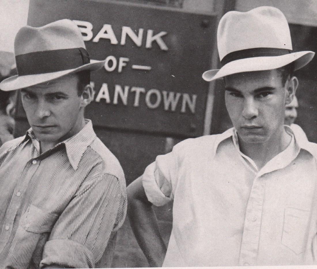 WALKER EVANS - Main Street Faces,1935: Artist: WALKER EVANS Print Title: Main Street Faces,1935 Printing Date: 1930’s Medium: Photoengraving Printed in: the USA Image Size: 6 x 7” Walker Evans(1903–1975) was one of the most of the mo