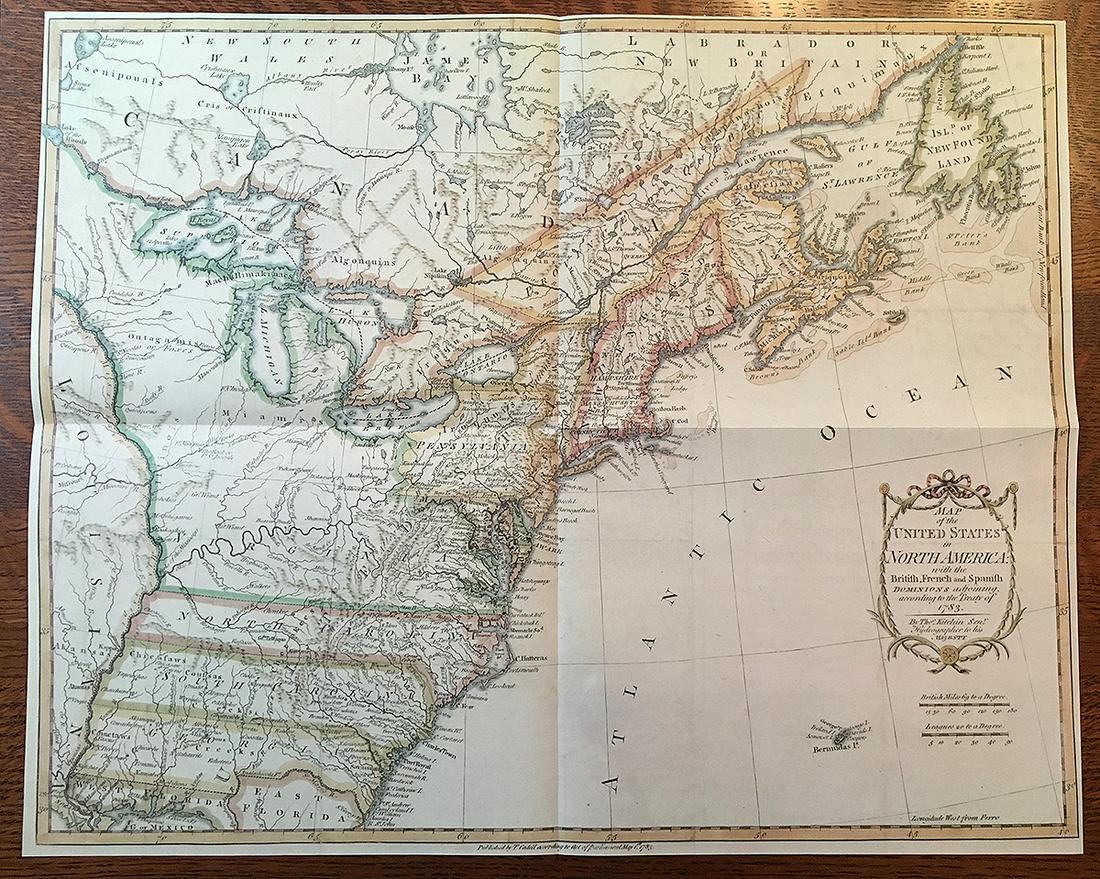 Collection of 9 Virginia facsimile maps in 20 parts: Uncommon 1st ed. portfolio of maps important in Virginia history. An excellent and handy resource for collectors, dealers, educators and historians. “Description of the Country, Virginia’s Cartogr