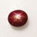 3.18 Ct Genuine Six Line Red Star Ruby Oval Cab