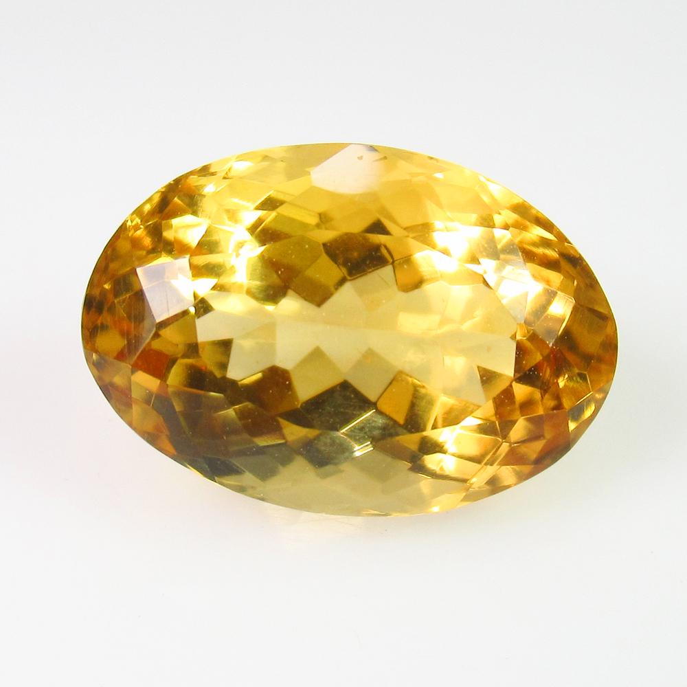 6.05 Ct Genuine Yellow Citrine Oval Cut (1 of 2)
