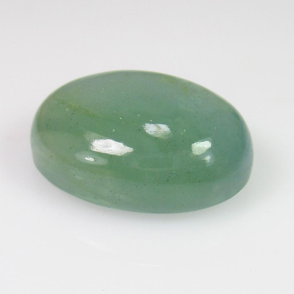 11.25 Ct Genuine Aquamarine Catseye Oval Cab (1 of 2)