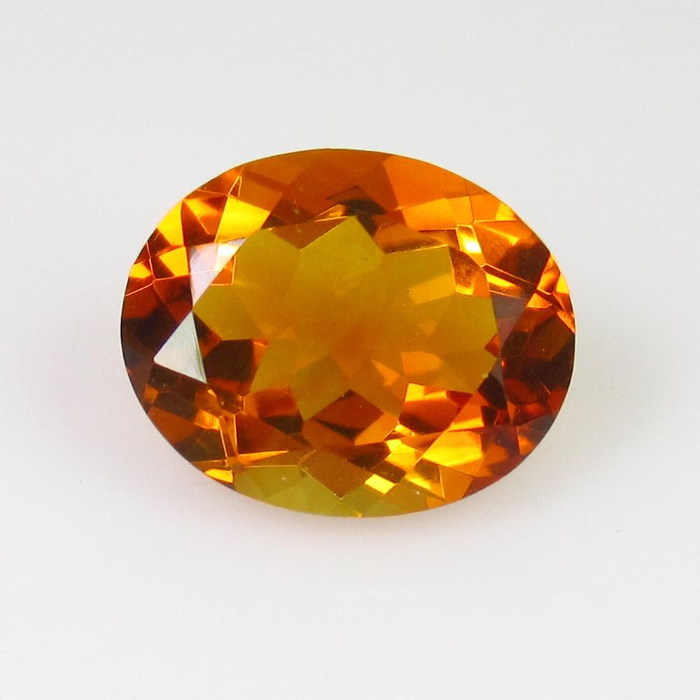 3.17 Ct Genuine Yellow Citrine Oval Cut (1 of 2)