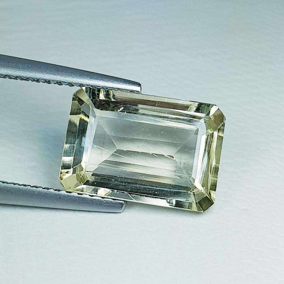 Natural Scapolite Emerald Cut - 3.49 ct (1 of 5)