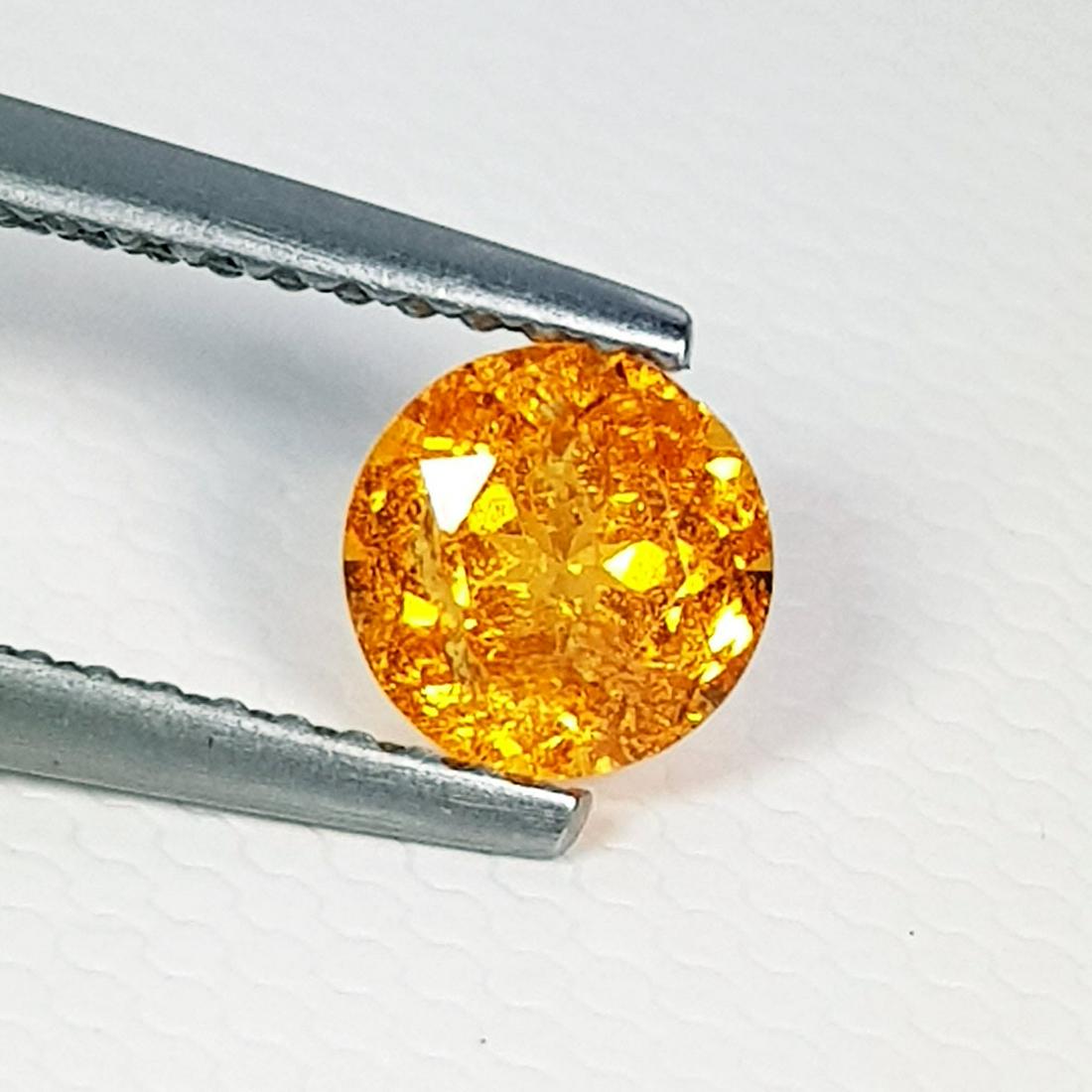 Natural Spessartite Garnet Round Cut - 0.95 ct (1 of 6)