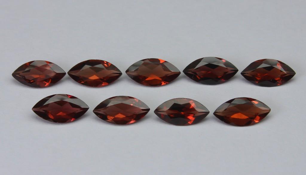 5.37 CT Pyrope Almandite Garnets set (1 of 3)