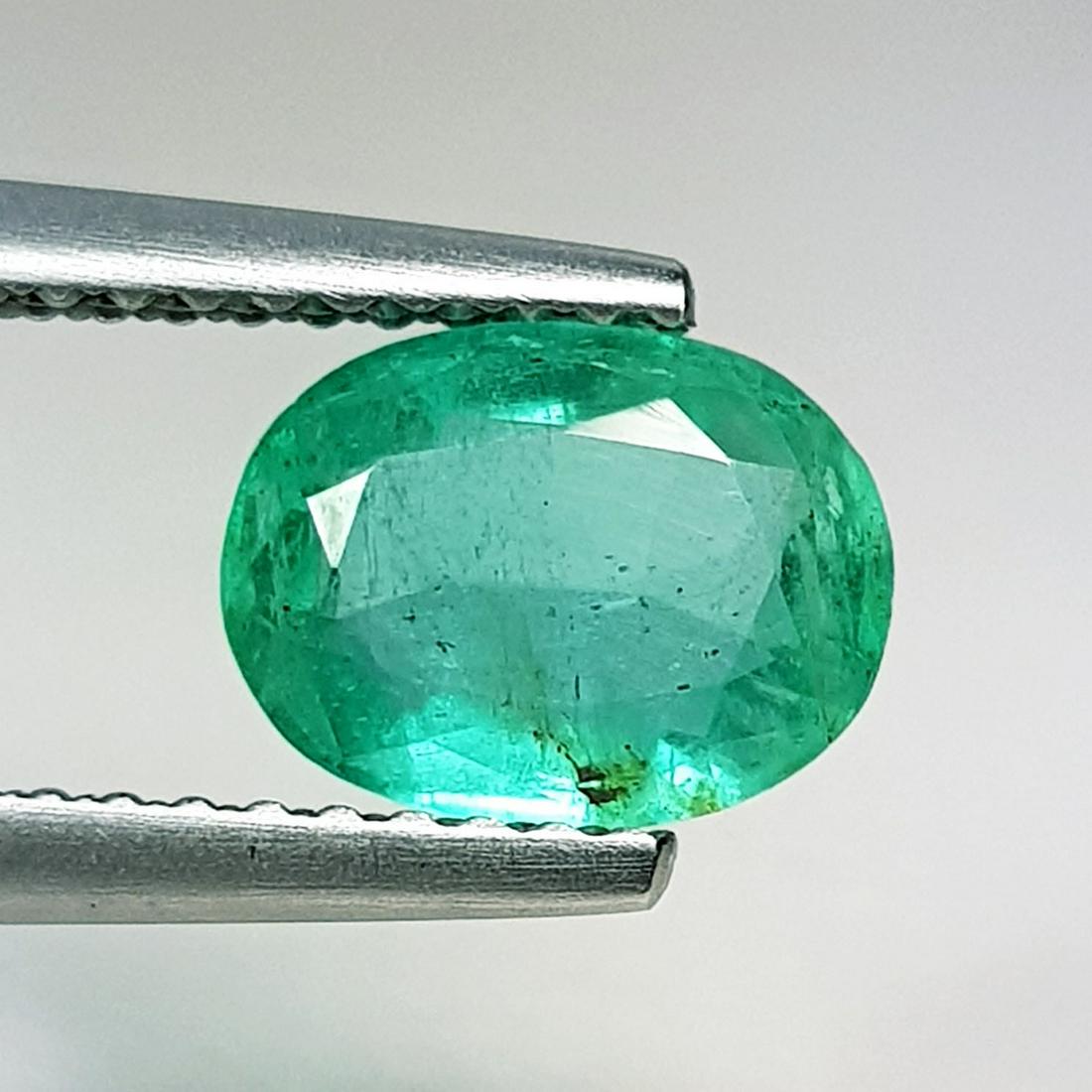 1.20 ct Natural Emerald Oval Cut (1 of 6)