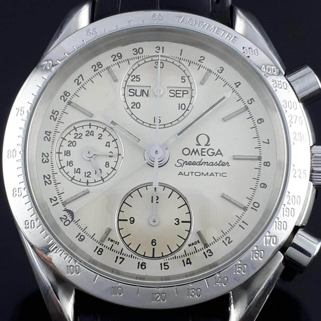 Omega - speedmaster Automatic - 1750044- 1750054 - Men: Brand:Omega Model:Seamaster Professional Gender:Men Period: 2011-present Movement:Quartz Case material:Steel Dial: Tinted White Extras:Universal Watch Box Type:Analogue wristwatch Bracelet: After Mark