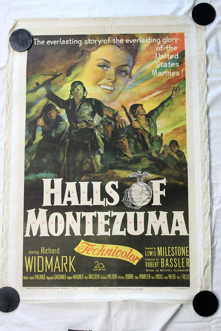 Halls of Montezuma (USA, 1951) One Sheet Movie Poster (1 of 1)