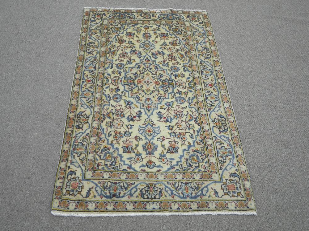 Vintage Persian Kashan 3.3x5.4 (1 of 5)