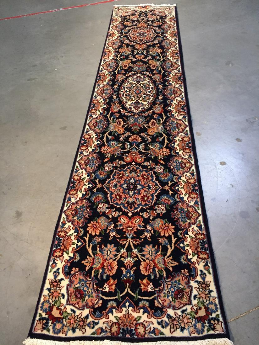 SILK & WOOL PERSIAN MASTERPIECE RUNNER 2'.2"X10'.2" (1 of 8)