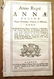 1710 English Act Reign Queen Anne