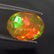 1.82 Ctw Natural Multi-Color Fire Faceted Opal Oval Cut - 2