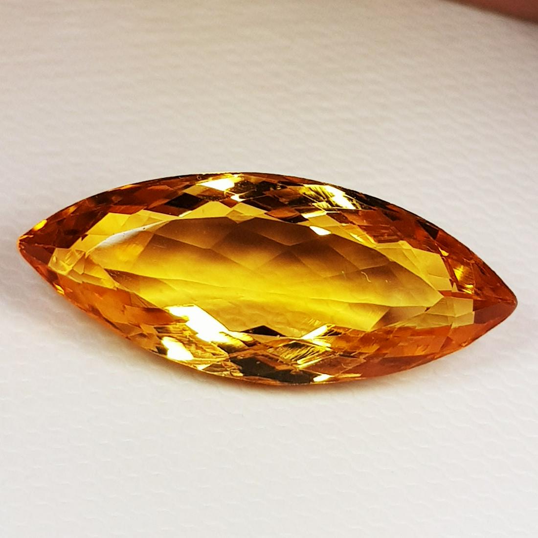 Natural Citrine Marquise Cut 10.77 ct (1 of 5)