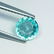 0.65 ct Natural Bluish Green Apatite Round Cut