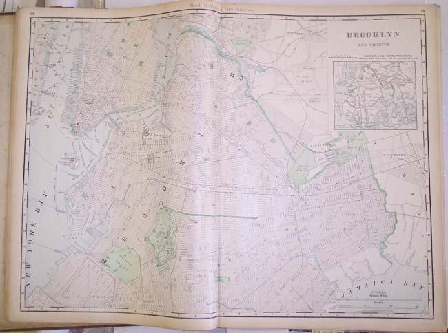 Rand, McNally & Co.'s New Handy Map of Brooklyn and (1 of 1)