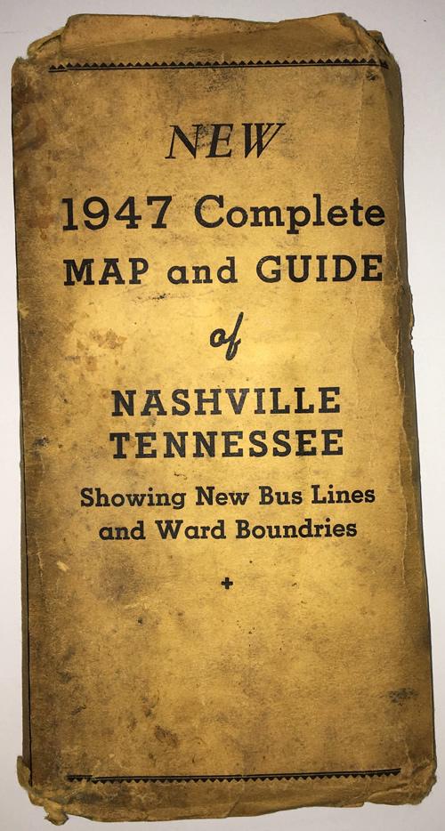 Revised map & guide of Nashville and environs (1 of 8)