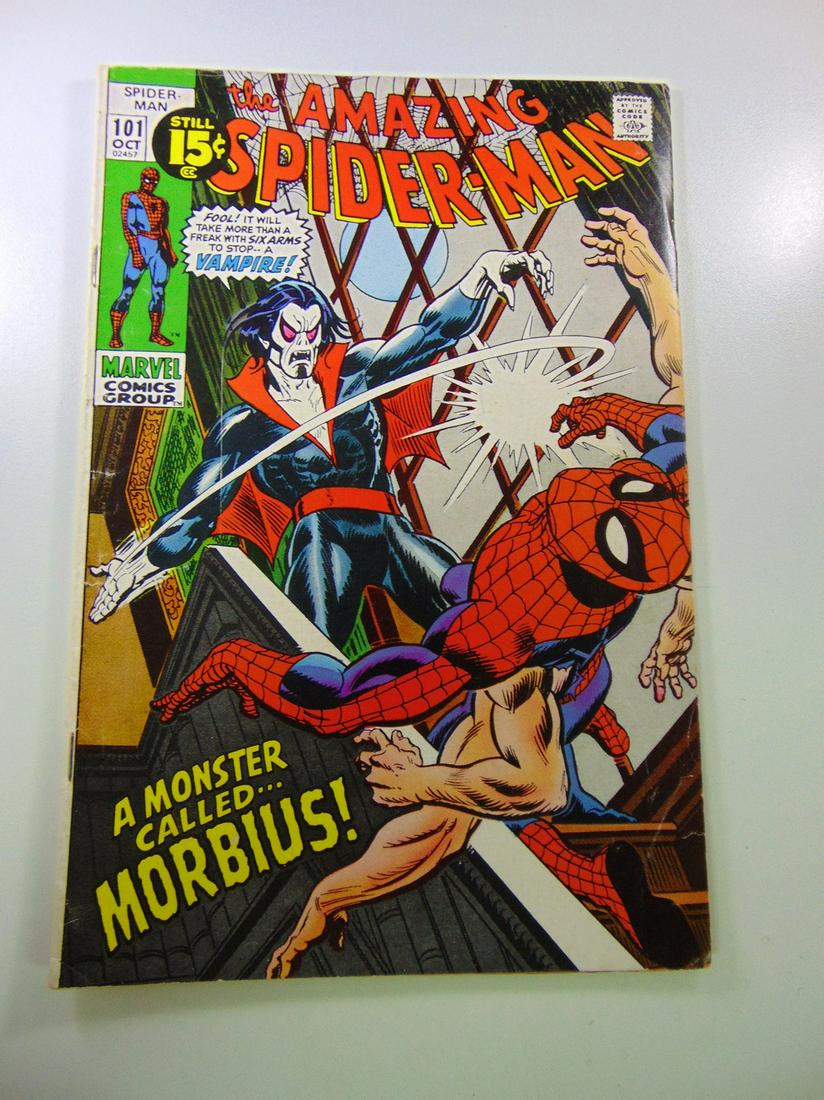 Amazing Spider-Man #101 1st appearance of Morbius (1 of 1)