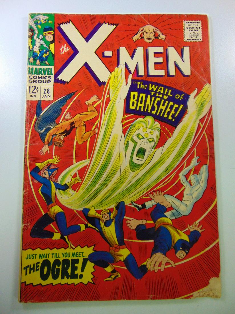Uncanny X-Men #28 1st appearance of Banshee (1 of 1)