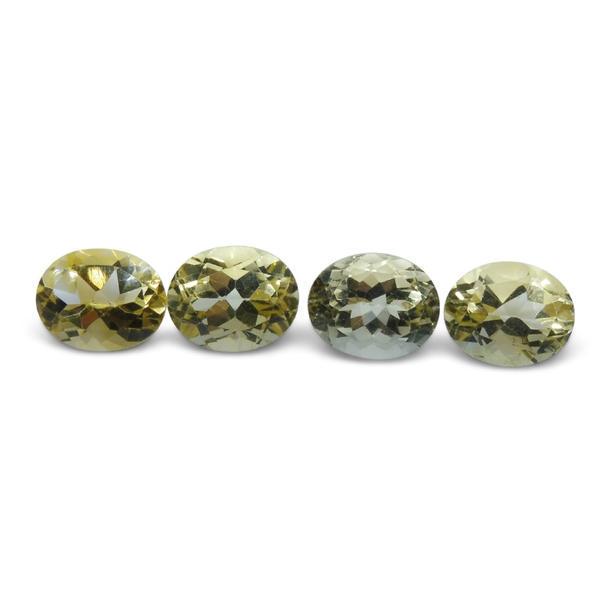 4 Stones - 9.8 ct Citrine 10x8mm Oval (1 of 4)