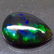 5,10 ct Natural Rainbow Black Opal - 2