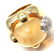 Authentic! POMELLATO Griffe 18k Yellow Gold Diamond - 2