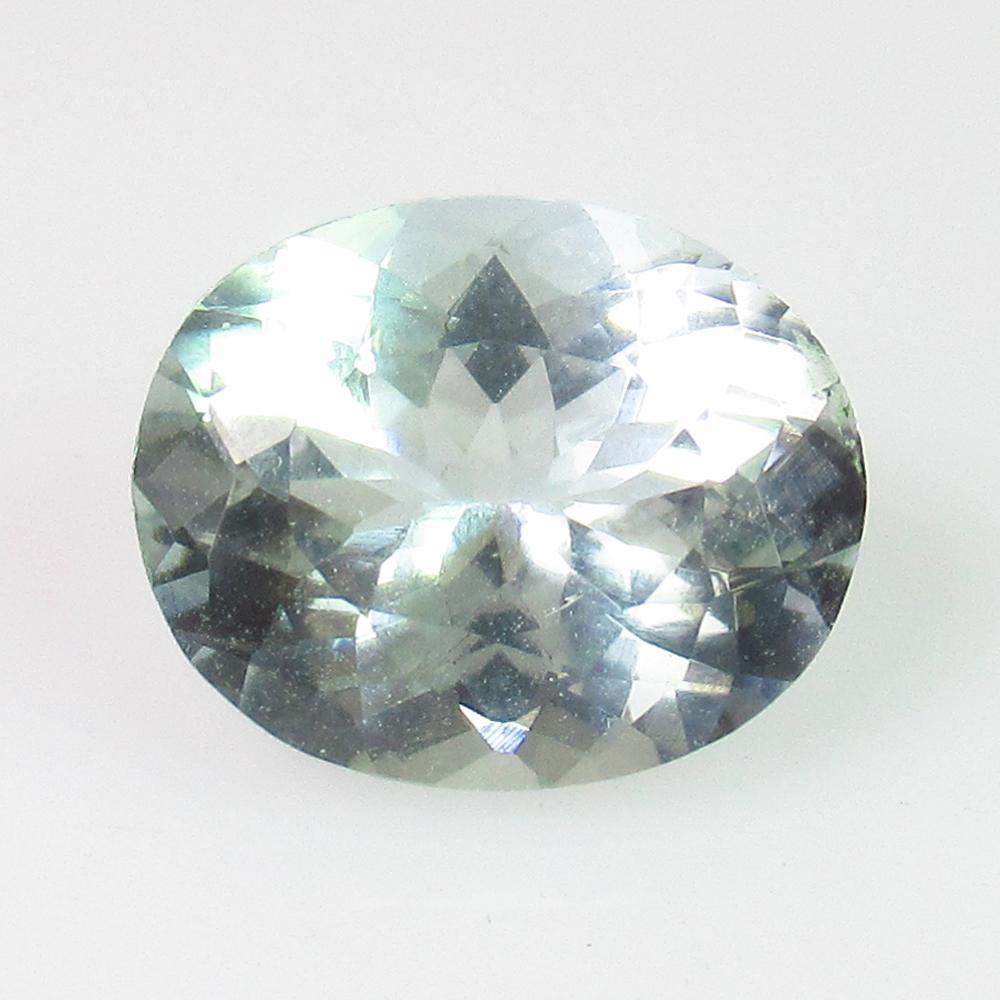 1.91 Ct Genuine Unheated Aquamarine Oval Cut (1 of 2)