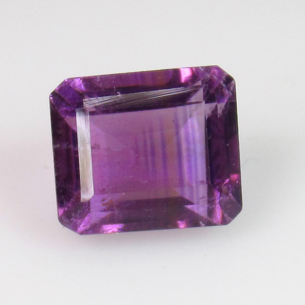 4.22 Ctw Natural Purple Amethyst Emerald Cut (1 of 2)