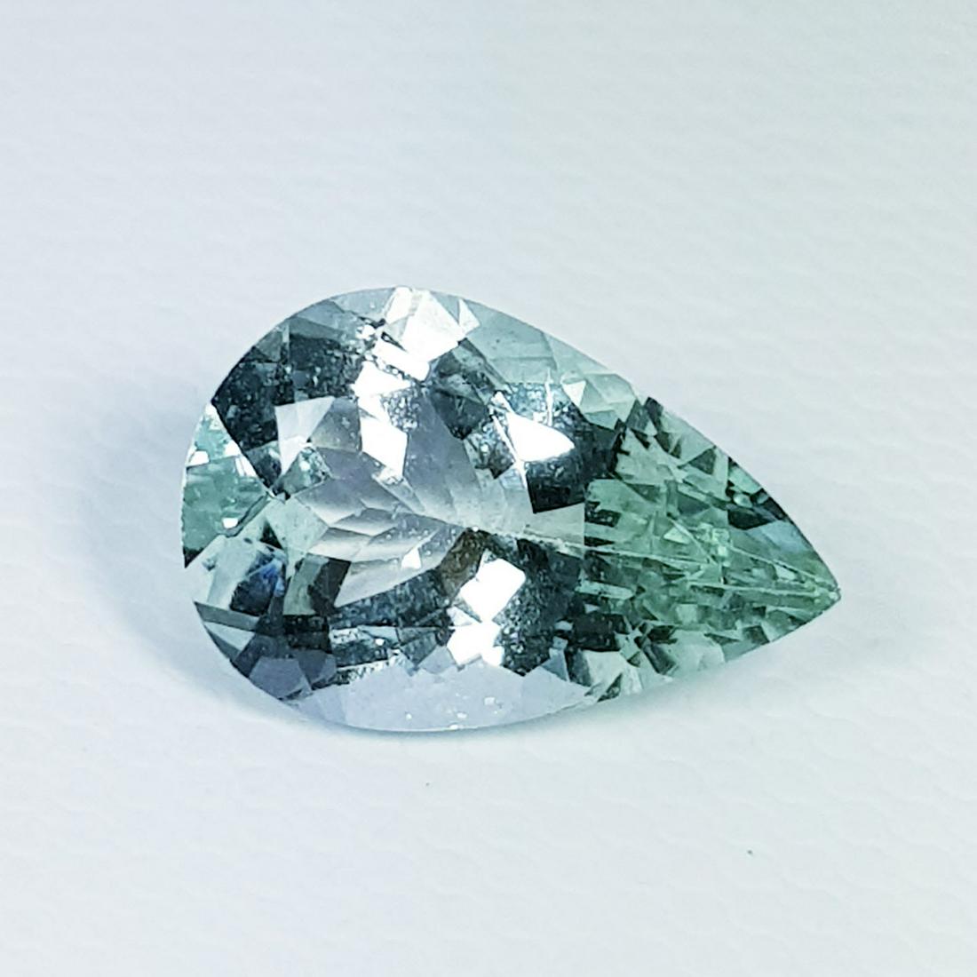 Natural Aquamarine Pear Cut 2.57 ct (1 of 5)