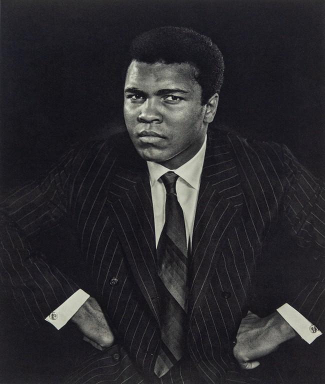 YOUSUF KARSH - Muhammad Ali: Artist: Yousuf Karsh Title: Muhammad Ali Medium: Sheet Fed Gravure, 1976, Switzerland Dimensions: 10x11" Unmounted Yousuf Karsh (1908-2002) was an Armenian-Canadian portrait photographer, considered o