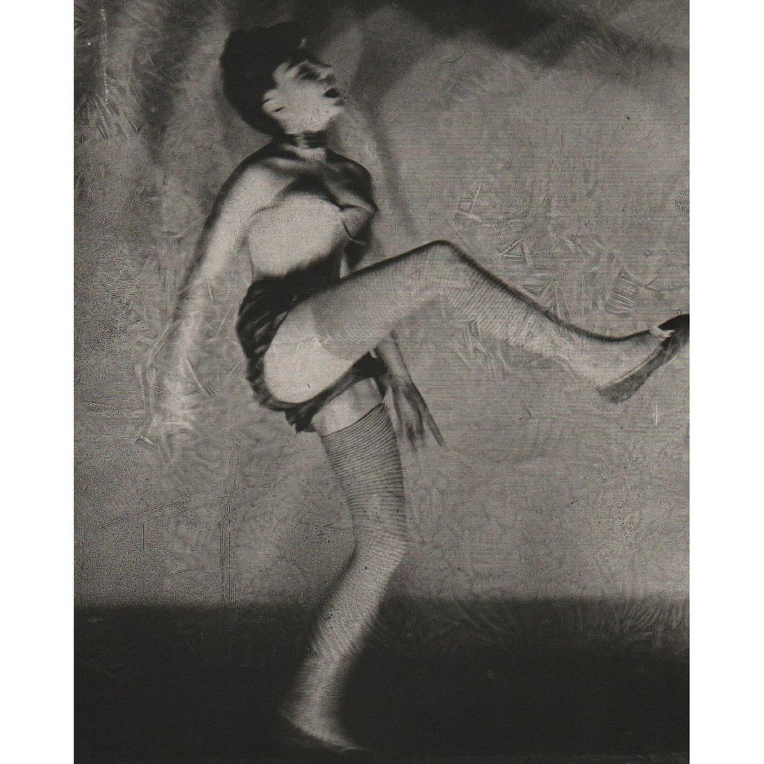 ERWIN BLUMENFELD - Can-can Dancer, NY, 1943: Artist: ERWIN BLUMENFELD Print Title: Can-can Dancer, New York 1943 Medium: Sheet-fed Gravure Printing Date: 1980's Printed in Italy Image Size: 10.5 x 8.5 inches Erwin Blumenfeld was a German photogr