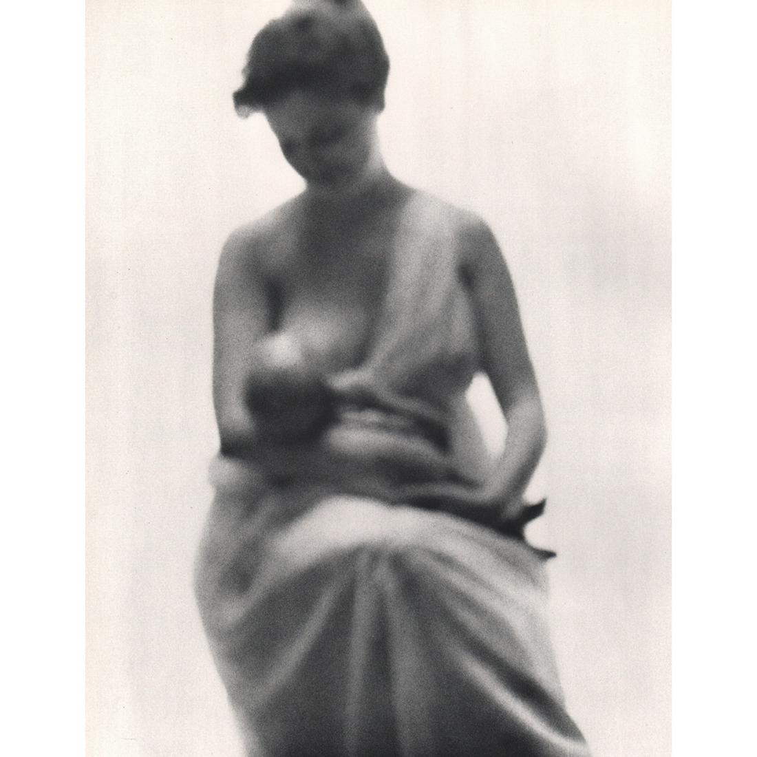 IRVING PENN - New York Madonna: Artist: IRVING PENN Print Title: New York Madonna Medium: Sheet-fed Gravure Printing Date: 1960's Printed in Switzerland Image Size approx: 9.25 X 7.5 inches Irving Pennwas an American photographer kn
