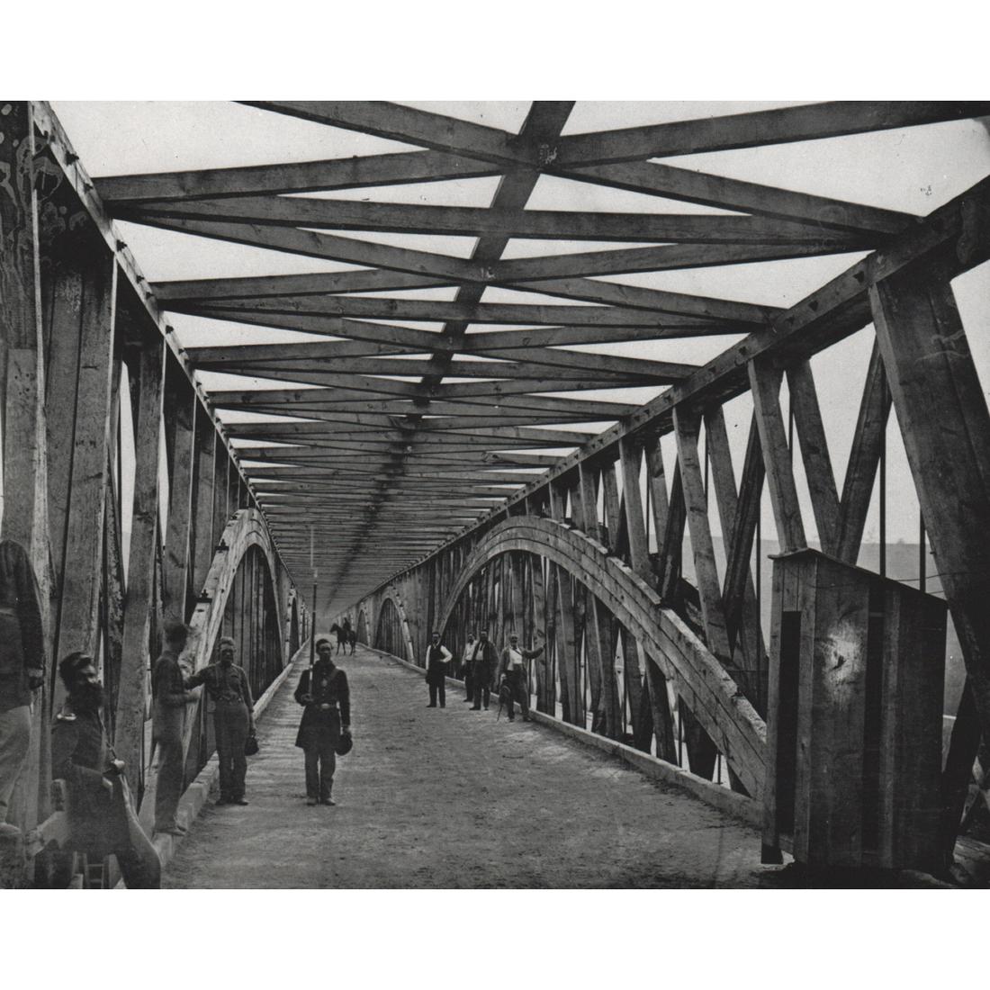 WILLIAM SMITH - Chain Bridge, Washington D.C. 1863: Artist: WILLIAM SMITH Print Title: Chain Bridge, Washington D.C. 1863 Medium: Sheet-Fed Gravure Printed in 1960's Printed in The USA Image Size: 6.25 x 7.75 inches Reserve: $30.00 Shipping: Domestic: