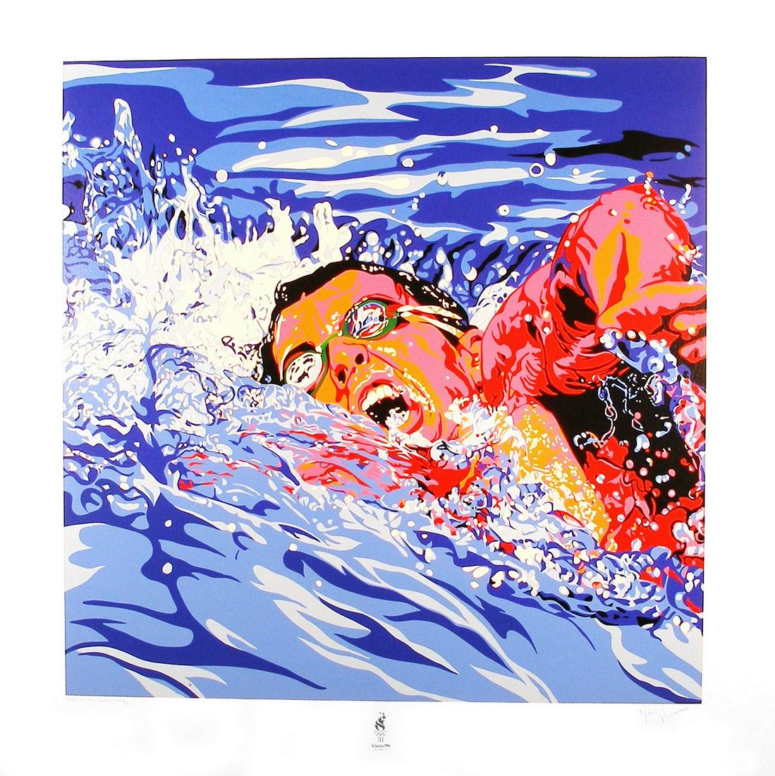 Swimming (From The Centennial Olympic Games) by Hiro (1 of 2)