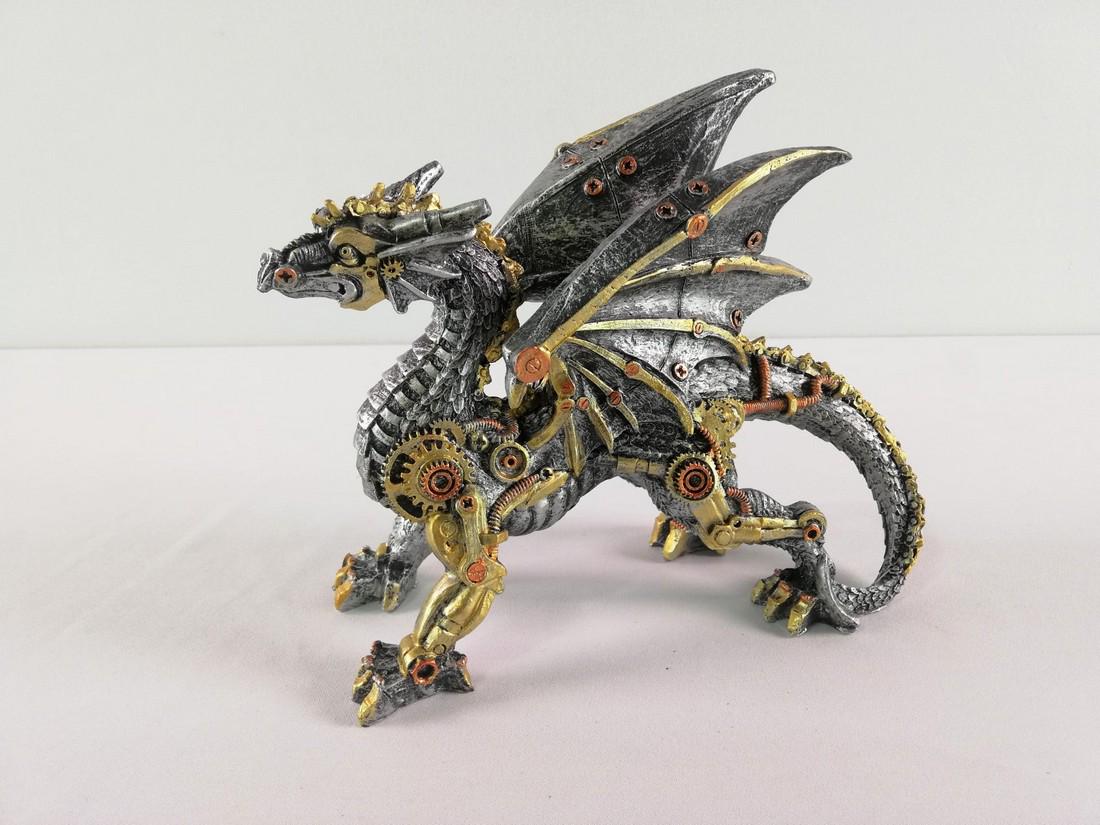 Dragon sculpture - steampunk & Fantasy (1 of 10)