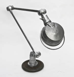 FRENCH INDUSTRIAL JIELDE MODERNIST LAMP DOMECQ LAC