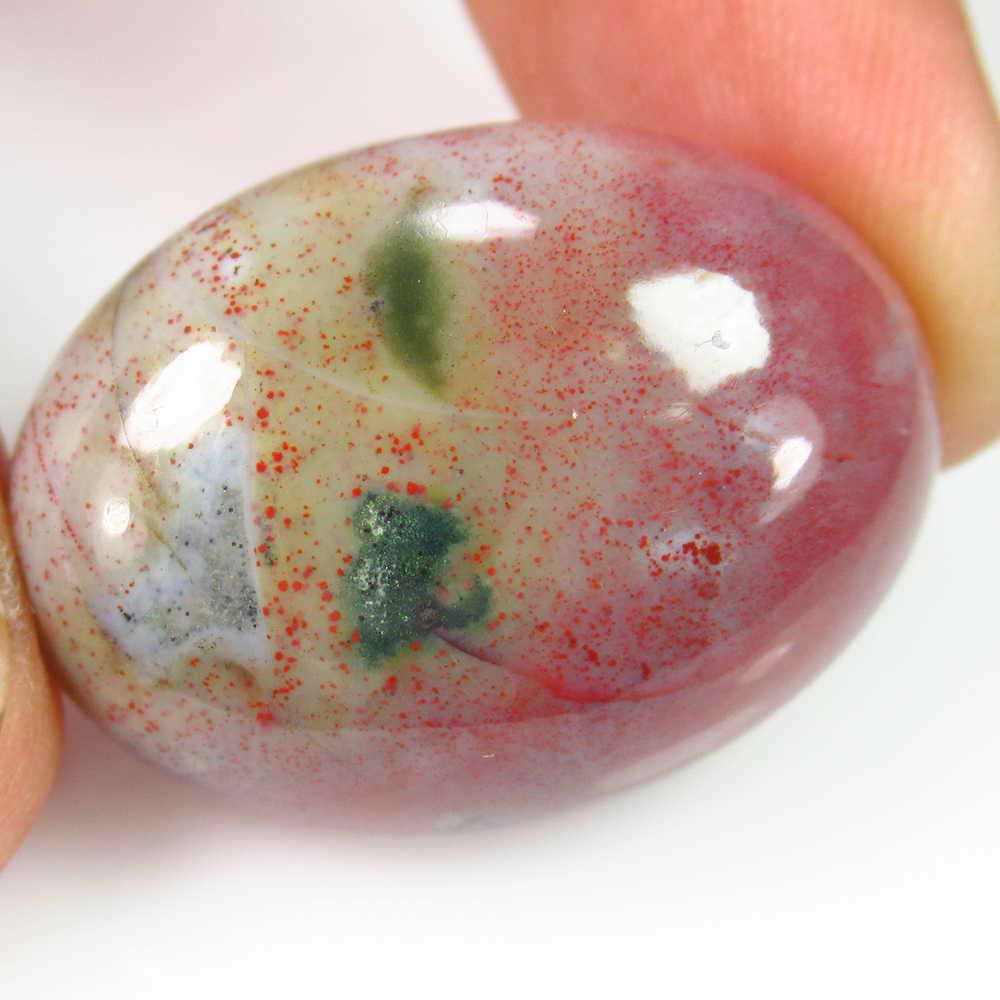 38.60 Ct Genuine Jasper Quartz 28X19.5 mm Oval (1 of 2)