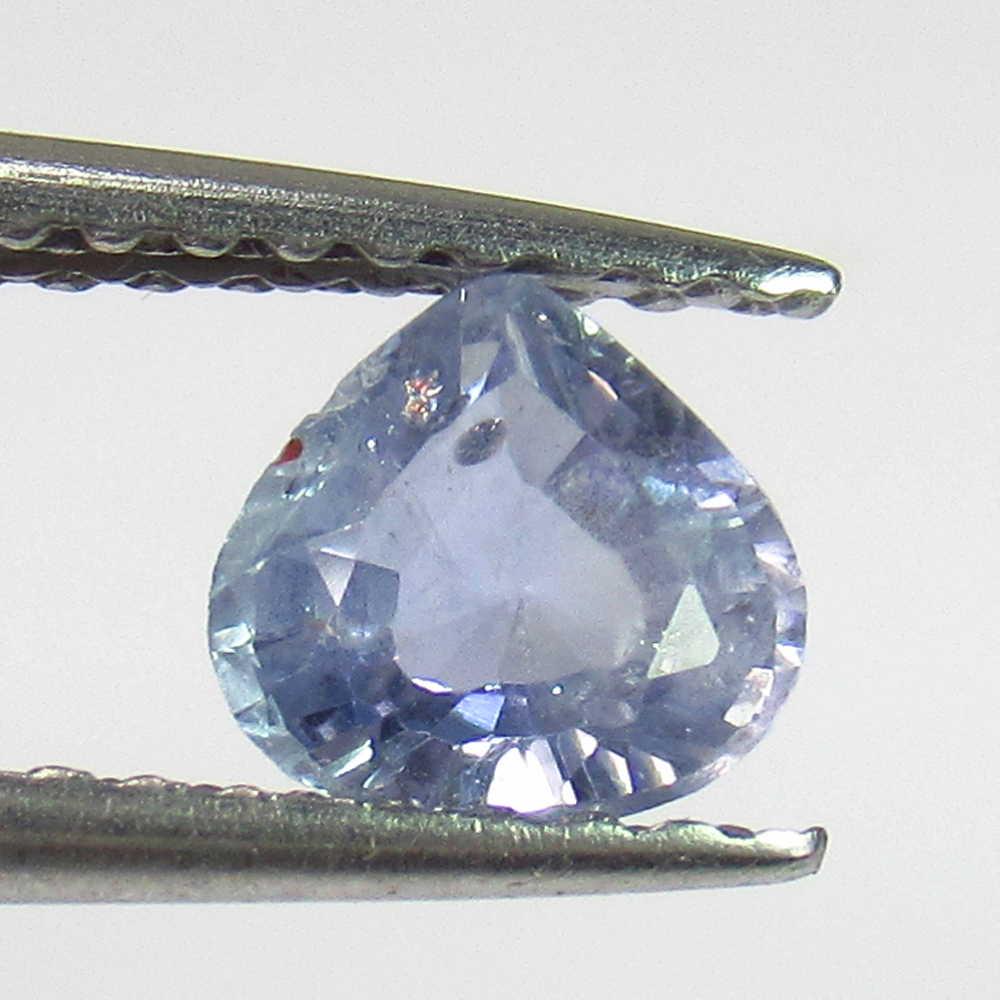 0.56 Ct Genuine Iolite Pear Cut: No Reserve! Title: 0.56 Ct Genuine Iolite Pear Cut Stone Clarity: VVS Gemstone: Natural Iolite Carat Weights: 0.56 Size/Dimensions: 5.40 x 5.50 x 2.70 mm Very Good Luster / Excellent Pear Cut / Origin