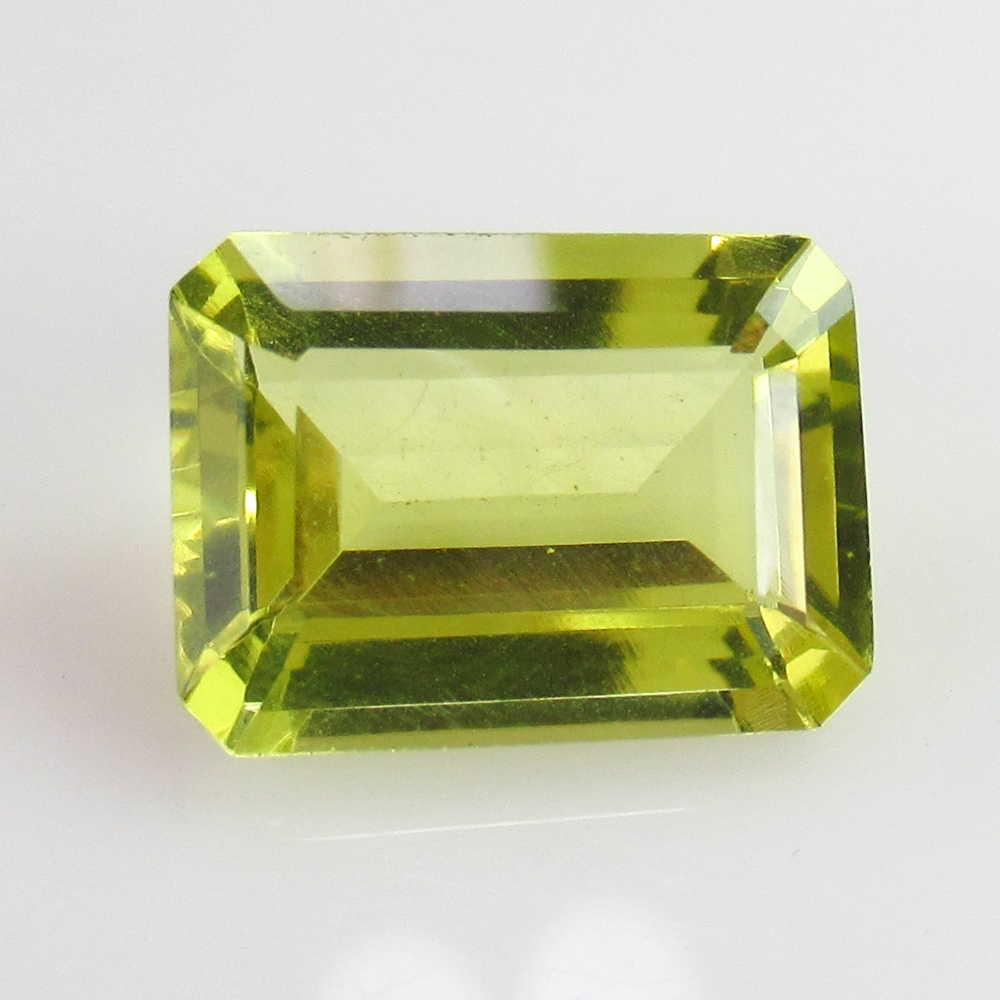 6.02 Ct Genuine Lemon Quartz OctagonCut: No Reserve! Title: 6.02 Ct Genuine Lemon Quartz OctagonCut Stone Clarity: VVS Gemstone: Natuarl Lemon Quartz Carat Weights: 6.02 Size/Dimensions: 13.70 x 10.10 x 6.10 mm Top Quality Luster / Excellent