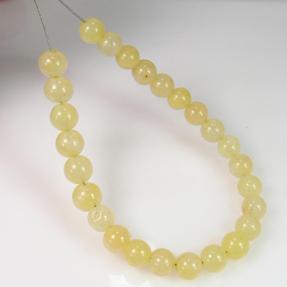 22.70 Ct Genuine 26 Drilled Moonstone Ball Beads: No Reserve! Title: 22.70 Ct Genuine 26 Drilled Moonstone Ball Beads Stone Clarity: Semi-Transparent Gemstone: Natural Moonstone Beads Carat Weights: 22.70 Size/Dimensions: 4.90 - 5.30 mm / 26 PC's Dri